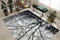 rugsx Exklusiv Emerald Teppich Glamour, stivoll, Baum Silber 80x150 cm