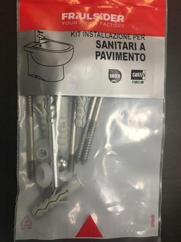 FRIULSIDER KIT INSTALLAZIONE PER SANITARI A PAVIMENTO 69000000003F2