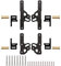 INJORA Stoßdämpfern Flex Klingen CNC-Aluminium Dämpfer Halter Absorber Halterung für SCX24 Upgrade 1/24 RC Crawler