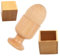 2 Set Giocattoli Per La Coordinazione Occhio-Mano in Legno Con Tazza E Scatola, Giocattoli Educativi Per Bambini, E Portauovo Montessori