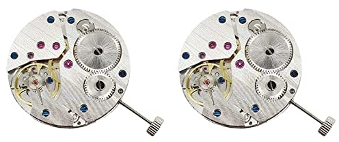 Marclix 2 x Uhrwerk ST3600 17 ETA 6497, Uhrwerk, geeignet für Uhren
