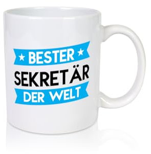 Bester Sekretär | Büro - Tasse Weiss - Kaffeetasse/Geschenk/Familie