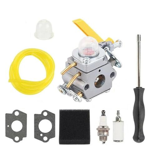 QAQMHVCVB OMDHATU For Homelite For Ryobi 25cc 26cc 30cc Carburettors Hedge Trimmer Carb Carburetor Tools Air Filter Fuel Hose Primer Bulb
