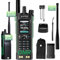 BAOFENG DM32 Walkie Talkie DMR GPS 10W Programación Multi Banda Frecuencia de Copia Inalámbrica Tipo C UV32 Jamón 2 Vías Ra