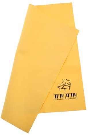 Toyvian Professionelles Klavier Reinigungs Poliertuch Aus Feinem Samt Saugfähig Waschbar Vielseitig Für Klavier Geige Gitarre Und Klarinette Für Musikschule Instrumentenpflege Und Staubent