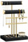Josmimic 3 Tier Bracelet Holder Display - Detachable T Bar Black Velvet Bracelet Holder, Jewelry Holder Organizer for Bracelet, Necklace, Watches, Rings