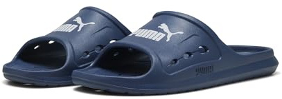PUMA DIVECAT Dry Slide Unisex-Sandale, Jewel-Silver Mist, Blue Jewel-Silver Mist, 8 UK
