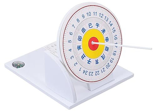 LRXIYODE Sonnenuhr Modell Kinder Pädagogisches Selbstgemacht Lernspielzeug Kunststoff Robust Wissenschaft Zeitmessgerät Für Zuhause Schule