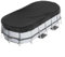 Vilgftyiet Bâche ovale pour piscine hors sol, convient aux piscines de 2,1 x 3 m, 2,1 x 4 m, 2,4 x 4,3 m, tissu Oxford 210D, protection UV et débris, résistant aux intempéries, noir (2,1 x 3 m)