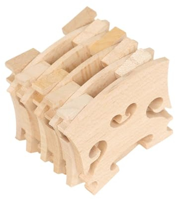 Qectial 10x Ahorn Violine Brücke 4/4 Robuste Ersatzteile für Heimwerker