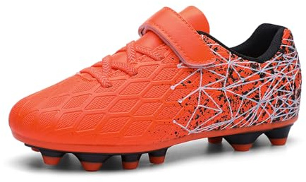 YHLLZY Football Boots Boys Grils FG/AG Soccer Cleats Shoes Trainers Football Shoes Training Running Shoes Teenager Sneakers