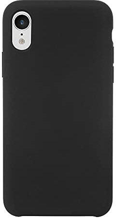 JT Berlin Liquid SilikonCase Schutzhülle Steglitz für das Apple iPhone XR - schwarz [liquid silicone I Mikrofaser-Futter I Qi kompatibel] - 10360