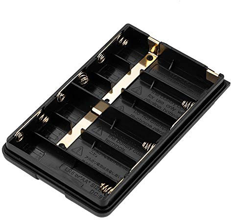 6 x AA Extended Battery Case 2-Wege-Funkbatteriegehäuse für Yaesu/Vertex Walkie Talkie