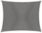 Windhager Sonnensegel Cannes Rechteck 4 x 5 m, Sonnenschutz für Garten & Terrasse, UV- und witterungsbeständig, anthrazit, 10740
