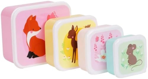 A Little Lovely Company Snackboxen Waldfreunde
