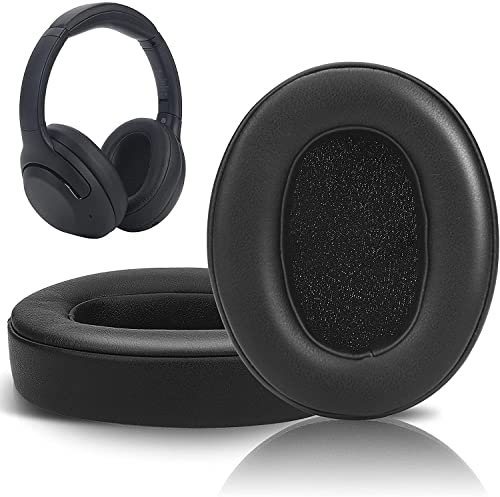 SOULWIT Ersatz Ohrpolster für Sony WH-XB900N/WH-CH710N(WH CH710N WH CH710N CH710)/WH-CH720N(WH CH720 CH720)/WH-RF400(WHRF400)/MDR-RF895RK Kopfhörer, Earpads mit weichem Proteinleder