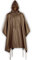 M-Tac Taktischer Regenponcho – Armee-/Militär-Poncho – wasserdicht Ripstop, Camping, Wandern, Outdoor, Jagd, Regenponcho, Coyote, Einheitsgröße