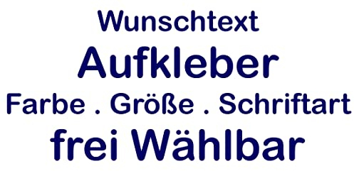 ShirtInStyle Wunschtext Boot Türen Fenster Wunschname Domain Aufkleber SK Folie Autoaufkleber Schriftzug selbst gestalten KFZ Schaufenster