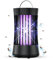 AICase Mückenfalle 2-in-1 elektrische Insektenvernichter Wiederaufladbare Mücken-Fliegenvernichter mückenlampe für Outdoor-Camping, Terrasse, Haus und Garten(schwarz) UV-Licht Insektenfalle Akku USB