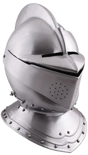 Battle-Merchant Englischer Geschlossener Helm, 1,6 mm Stahl
