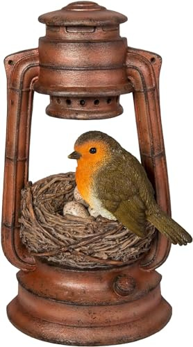 Vivid Arts - Garden Friends Ornaments (Garden Friends - Robin Nest/Lantern)