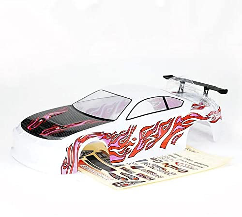 FTX Banzai Pre-Painted Body Shell w/Decals & Wing - White