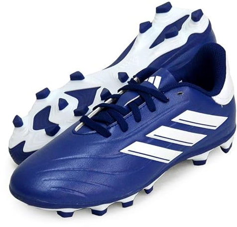 Adidas Copa Pure 2.4 Fxg J Football Shoes (Firm Ground), Lucid Blue/FTWR White/Solar Red, 38 2/3 EU