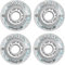 TronX Control Indoor Soft 76A Inline Hockey-Rollen – 59 mm, 68 mm, 72 mm, 76 mm und 80 mm Hi-Lo (68 mm)