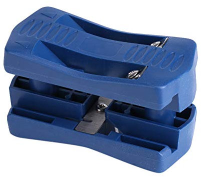 KOSDFOGE Edge Banding Trimmer, Veneer/Laminate Edge Trimmer Mini Plastic PVC Plywood Melamine Wood Edge Band Cutter