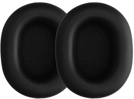 kwmobile 2X Ohr Polster kompatibel mit Sony WH-1000XM5 - Kopfhörer Ohrpolster aus Schafsleder - Leder Polster für Over Ear Headphones