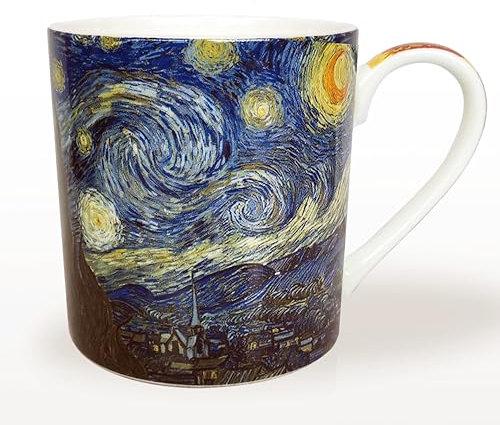 heritage fine Bone China Pint Mug Artists Design Starry Night
