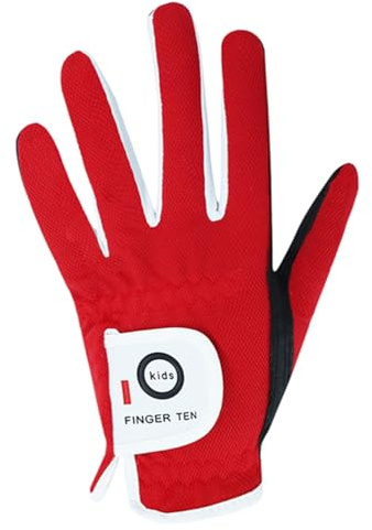 AMRTA Kids Golf Gloves Left Right Hand Rain Grip for Junior Quick Dry | Breathable Lightweight Comfort, Non_Slip & Durable Rain Grip All Weather Control, Soft Flexible Kids Fit, Colorful Fun Design