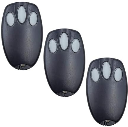 Garagentor-Fernbedienung, 433 MHz, kompatibel mit Chamberlain Liftmaster Motorlift 94335E, 84335E, ML700, Merlin C945, C840 Handsender, 3 Stück