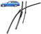 LZQbld Scheibenwischer Vorne Set für BMW 3er F31 Touring 2011–2019, 24''+19''+11'', Ersatzwischblätter Wischerblätter Windscreen Wipers