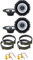 Kit 4 Casse ALPINE SXE-1725S + SXE-1725S per Alfa 147/159 da 165mm con 2 Supporti Anteriori, 2 Posteriori e 4 Connettori