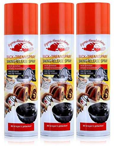 Boyens Back-Trennspray 200ml - Trennfett Grillspray Backtrennmittel (3er Pack)