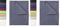 GREEN MARK Textilien Klassische Bettlaken | Betttuch | Laken | Leintuch | Haustuch 100% Baumwolle ohne Gummizug vielen Größen und Farben Größe: 150x250 cm, anthrazit (Packung mit 2)