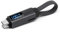SAMERIO Keyring Charger USB C iOS 3 in 1 Charging Cable Magnetic Foldable Portable Travel Data Transfer Cord 100W PD Fast Keychain Cable (Grey)