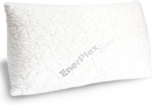 Ceciliec Memory Foam-Kissen, verstellbare Füllung für besseren Schlaf mit zusätzlicher Polsterung, maschinenwaschbar, Feste Polsterung, Abnehmbarer Bezug aus Bambusviskose (1)
