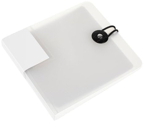 NOLITOY Transparente Cd-DVD-hülle Mit Kapazitäten Cd-DVD-Aufbewahrungstasche Tragbarer Cd-DVD-Halter Cd-DVD-schutzhülle Für Reisen Auto Büro Und Zuhause