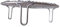 WUJIHE Griglia rotonda in acciaio inox 304 con piedini per barbecue, friggitrice ad aria, piroscafo, griglia per cottura a vapore, griglia da campeggio (60 cm)
