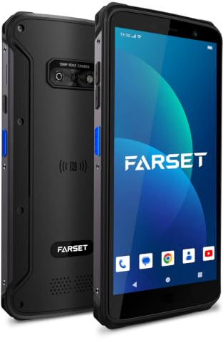 F20X PDA mit Barcodescanner Zebra Licensed Engine, IP67 Handheld Terminal | Speicher unterstützt WiFi 5, 4G LTE, Dualband-Netzwerke und Multi-System-GPS für Lager, Logistik und Einzelhandelsanwendungen