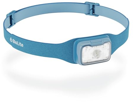 Biolite Scheinwerfer-Reichweite 300, blau, USB C, schnelles 8 Minuten Aufladen, 1 Stunde Licht, IP67