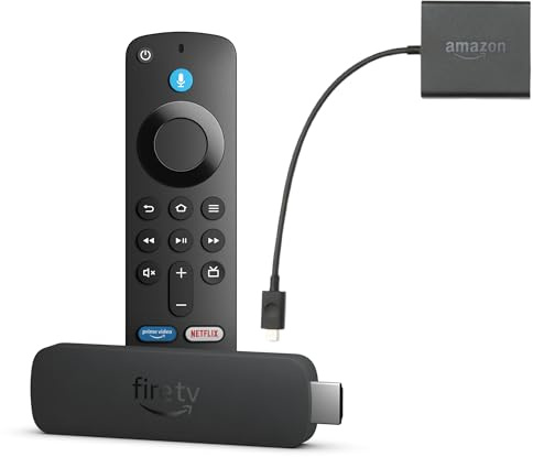 Amazon Fire TV Stick 4K Plus + Amazon Ethernet Adapter