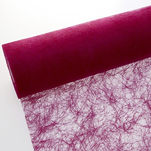 Sizoflor Tischband - Pink - 20cm - 25 Meter + 100 Dekodiamanten klar