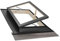 Emica - Lucernario apertura Libro in Alluminio | Linea Best Doppia Vetrata 4-9-4 | Interno Legno Abete | Ideale per uscita sul Tetto | Finestra da tetto (78x98 Base x Altezza)