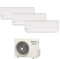 Climatiseur Panasonic R32 Inverter Tri-split A++ A+ 2,5+2,5+2,5 kw TZ A++ A+