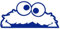 Decus KRüMELMONSTER L 1389 (blau) // Sticker OEM JDM Style Aufkleber