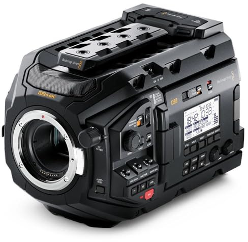 Blackmagic Design URSA Mini Pro 4.6K G2 Camcorder, Memory Card, CFast 2.0, SD, 10.2 cm (4in), LCD, Manual Camcorder, Black