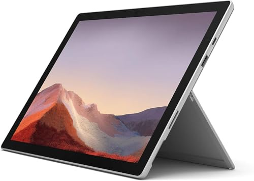Microsoft Surface Pro 7 12.3in Intel Core i5 10th Gen 8GB RAM 128GB SSD Platinum (Renewed)